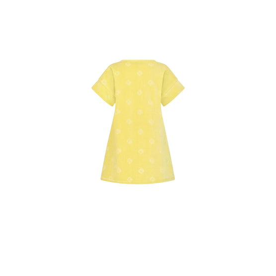 2WBB13DRSEY225 - Girl Jersey Dress - 225 Jaune Limonade