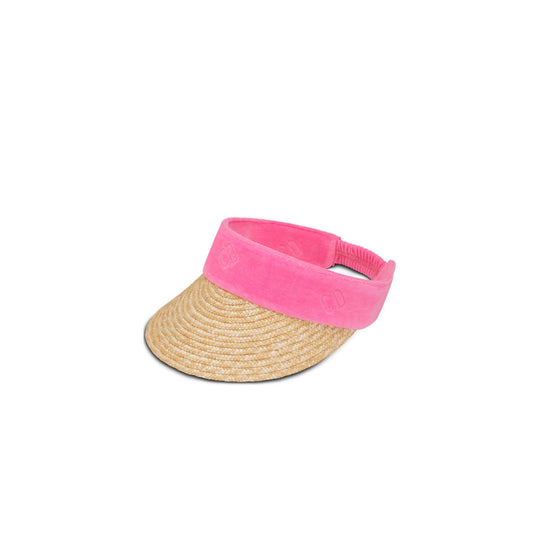 2WBB1DHATEY302 - Girl Straw Hat - 302 Rose Milky