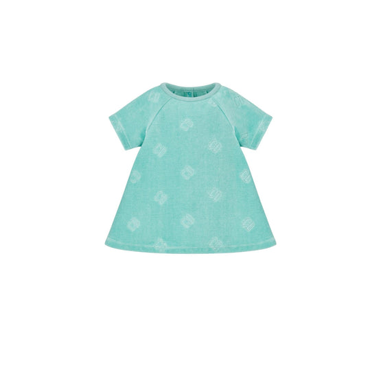 2WBB33DRSEY413 - Baby Girl Jersey Dress - 413 Menthe