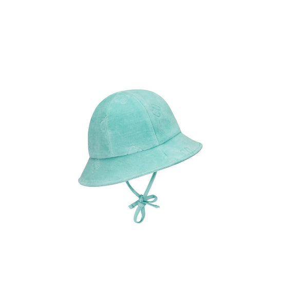2WBB33HATEY413 - Baby Girl Jersey Hat - 413 Menthe