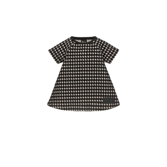2WBM33DRSJY08C - Baby Girl Jersey Dress - 08C Noir/Or
