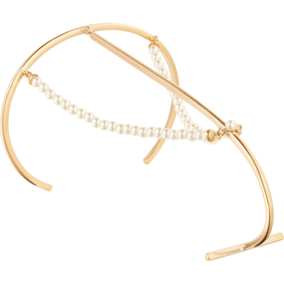 B1681WOMRSD301 - Women Bracelet - 301 Gold/White