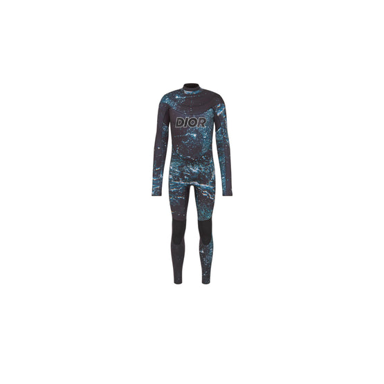 Men's Full Wetsuit Ocean Print