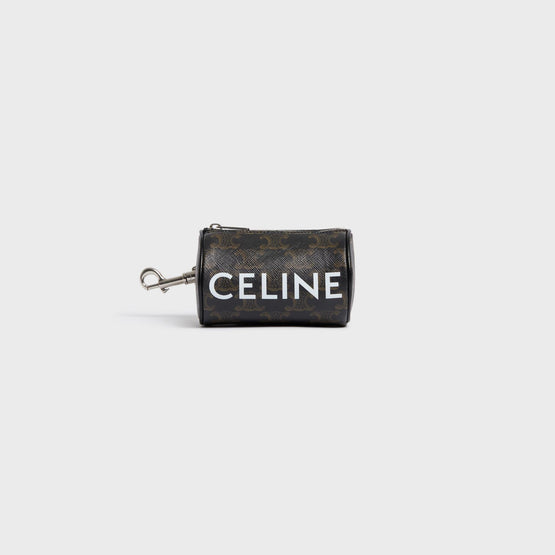 Men Triomphe Canvas Mini Cylindre - Black