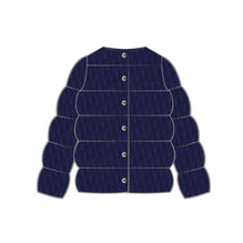 Girls Woven Puffer Coat