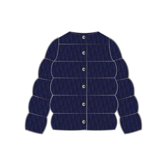 Girls Woven Puffer Coat