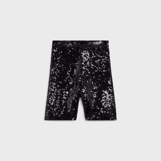 Women Coton Underpinning Brode Cycliste - Black