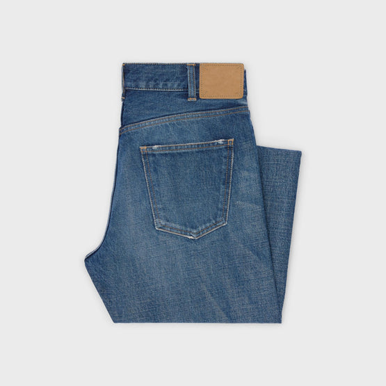 Women Cropped Classic Denim Ri Polly Jeans - Dark Union Wash