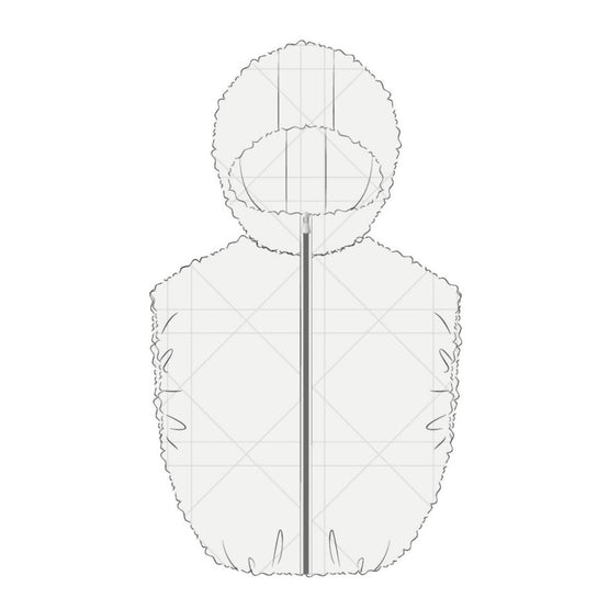 Girls Jersey Puffer