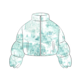 Girls Woven Puffer
