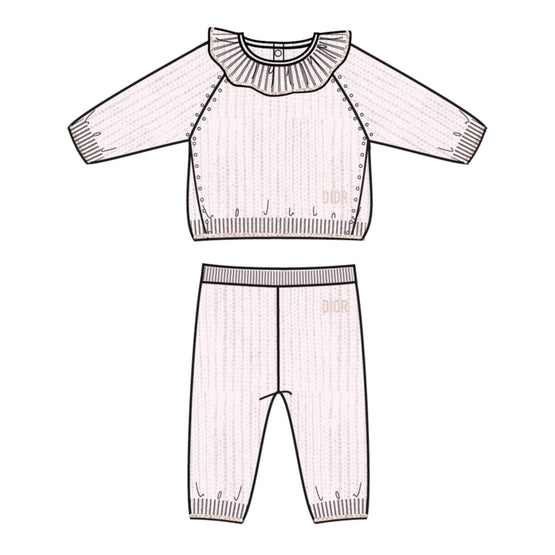 New Born Girl Knitted Sets