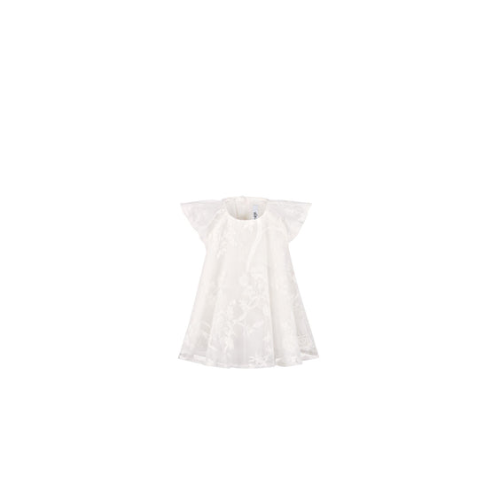 New Born Girl Woven Dress + Bloomers