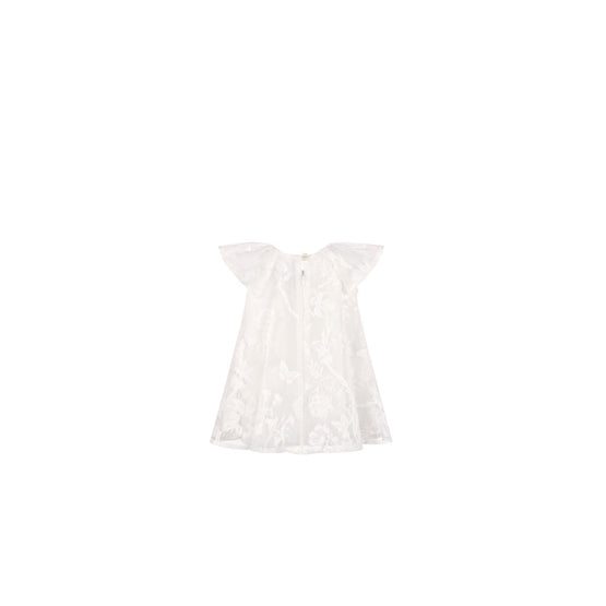 New Born Girl Woven Dress + Bloomers