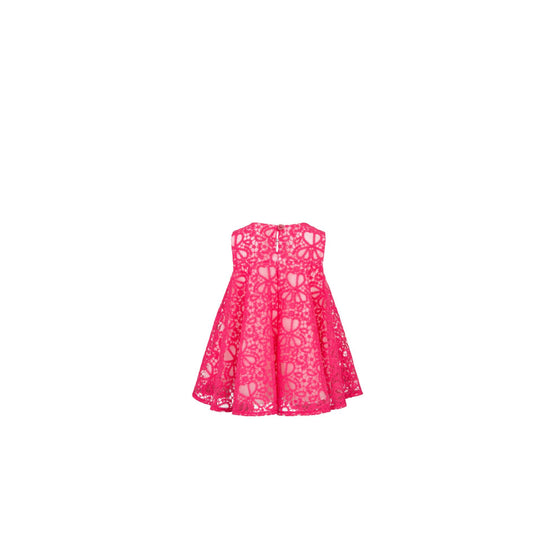 New Born Girl Woven Dress + Bloomers