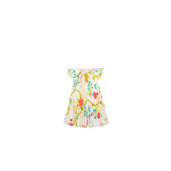 New Born Girl Woven Dress + Bloomers