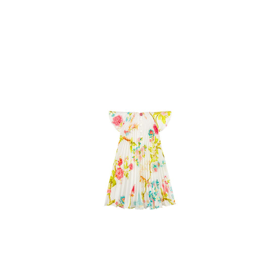 New Born Girl Woven Dress + Bloomers