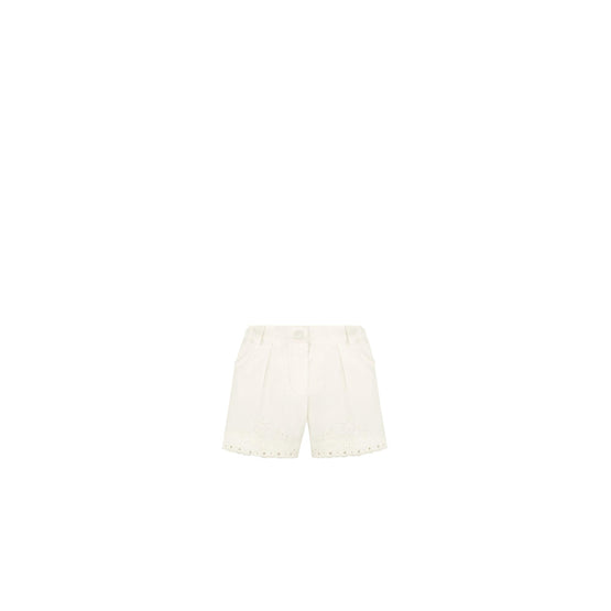 New Born Girl Woven Shorts