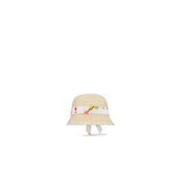 New Born Girl Woven Straw Hat