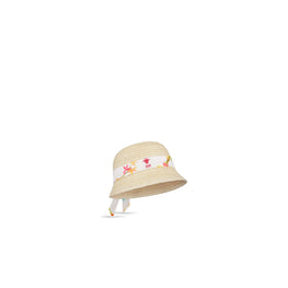 New Born Girl Woven Straw Hat