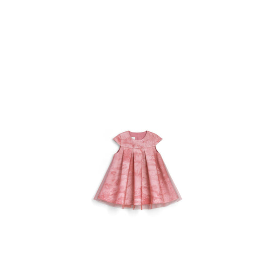 New Born Girl Woven Dress + Bloomers