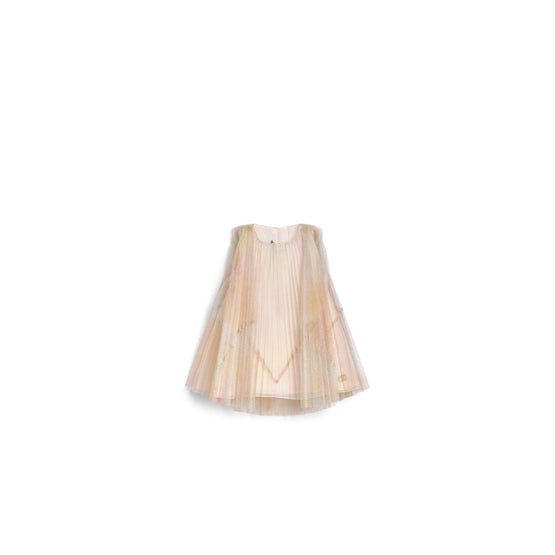 New Born Girl Woven Dress + Bloomers