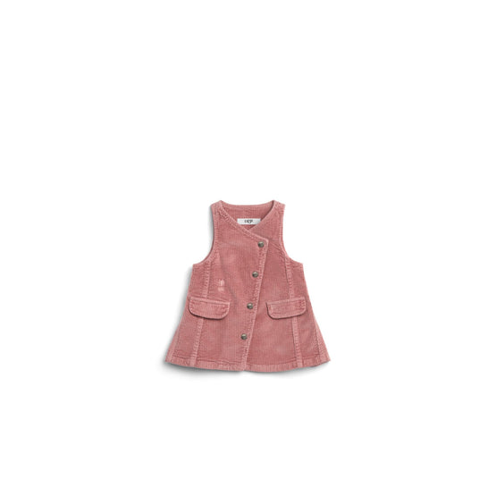 New Born Girl Woven Dress + Bloomers