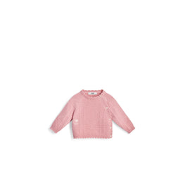 New Born Girl Knitted Cardigan