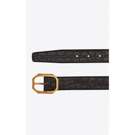 SAINT LAURENT PRINT COCCO BABILA BELT