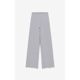 Women Straight Leg Pants - Deep Violet