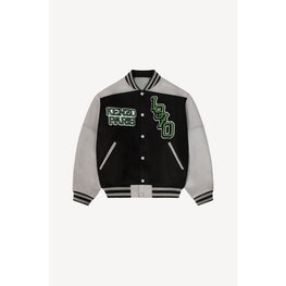 Women Varsity Jacket - Black
