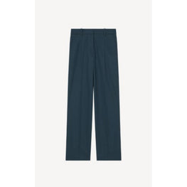 Women Tailored Cropped Pant - Midnight Blue