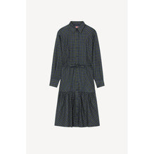 Women Midi Shirting Dress - Dark Khaki