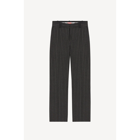 Women Tailored Cropped Pant - Anthracite