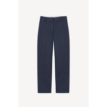 Women Tailored Cropped Pant - Midnight Blue