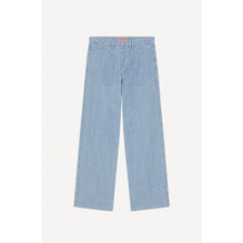 Men Stone Bleached Sailor Loose Je - Stone Bleached Blue Denim