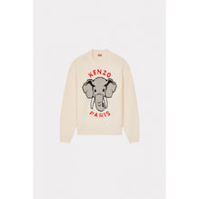 Men Kenzo Elephant Jumper - Off White