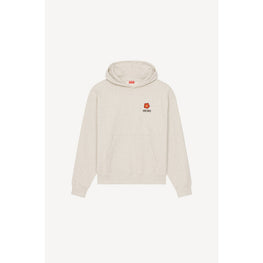 Men Boke Flower Oversized Hoodie - Pale Grey