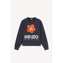 Men Boke Flower Sweatshirt - Midnight Blue