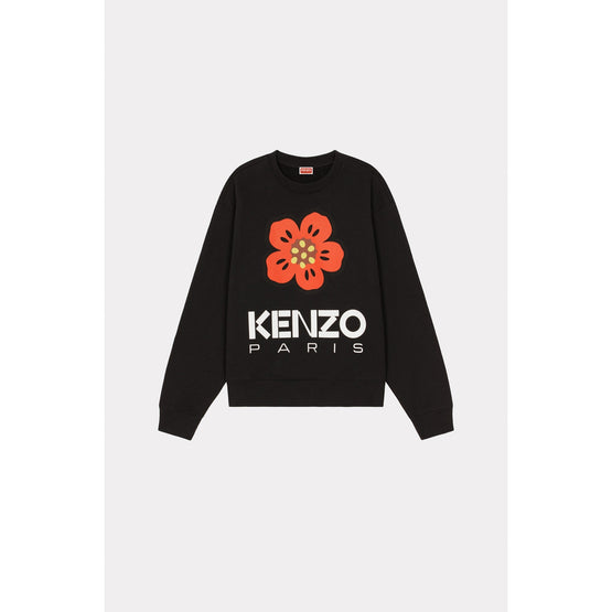 Men Boke Flower Sweatshirt - Black