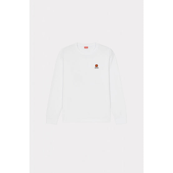 Men Boke Flower Ls T-Shirt - White