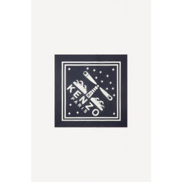 Men Large Square 140X140 - Midnight Blue