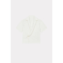 Women Kimono Hawaiian Shirt - Off White