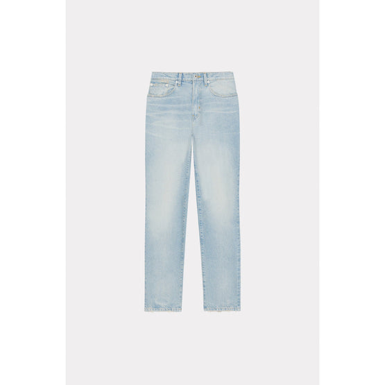 Women Stone Blue Asagao Straight Fit - Medium Stone Blue Denim