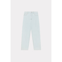 Women Bleach Carrot Fit - Bleached Blue Denim