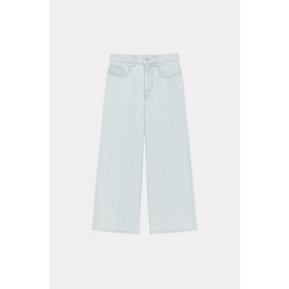 Women Bleach Sumire Cropped Fit - Bleached Blue Denim