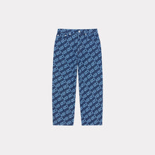 Women Monogram Sumire Cropped Fit - Rinse Blue Denim