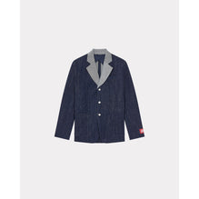 Women Levis Denim Blazer - Rinse Blue Denim