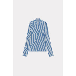 Women Kenzo Dazzle Stripe Jumper - Cyan