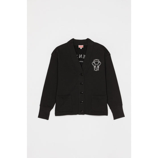 Women Ken Zo Cardigan - Black