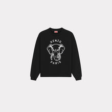 Women Ken Zo Regular Fit Sweatshirt - Black